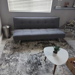 Serta Futon Couch Gray