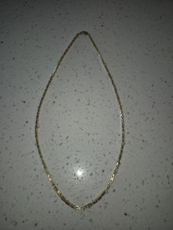 Solid 18k Italian Gold Byzantine Chain - 18g / 19.5"