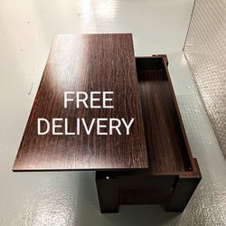 Free Delivery - Pop Up Coffee Table Flip Top - Storage Desk Small Apartment Size IKEA Wayfair CB2 Restoration Hardware Living Spaces World Market