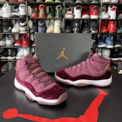Jordan 11 Retro ‘Heiress Night Maroon’ Size 8