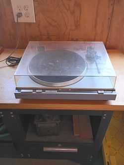 A turntable $40