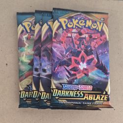 Loose darkness ablaze booster packs