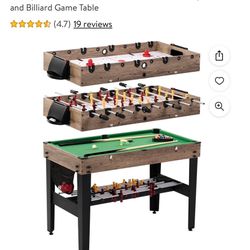 3 In 1 Foosball Table