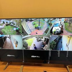 6 CAMARAS D SEGURIDAD-SURVEILLANCE SYSTEMS