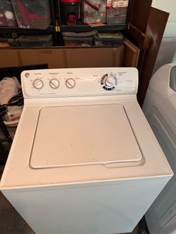 GE top loader washing machine