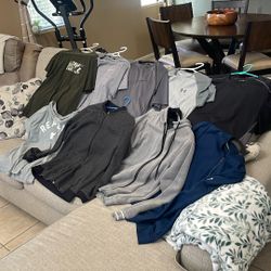 Medium Shirts And  Light Jackets