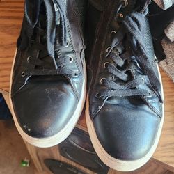 Black Leather Mens Shoes