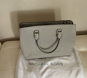 Michael Kors Savannah Tote Handbag Large Cement NWT