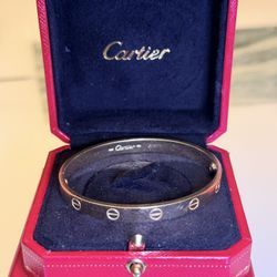 18k Yellow Gold Cartier Love Bracelet 