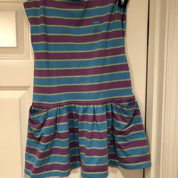 Girl’s Striped Sundress 