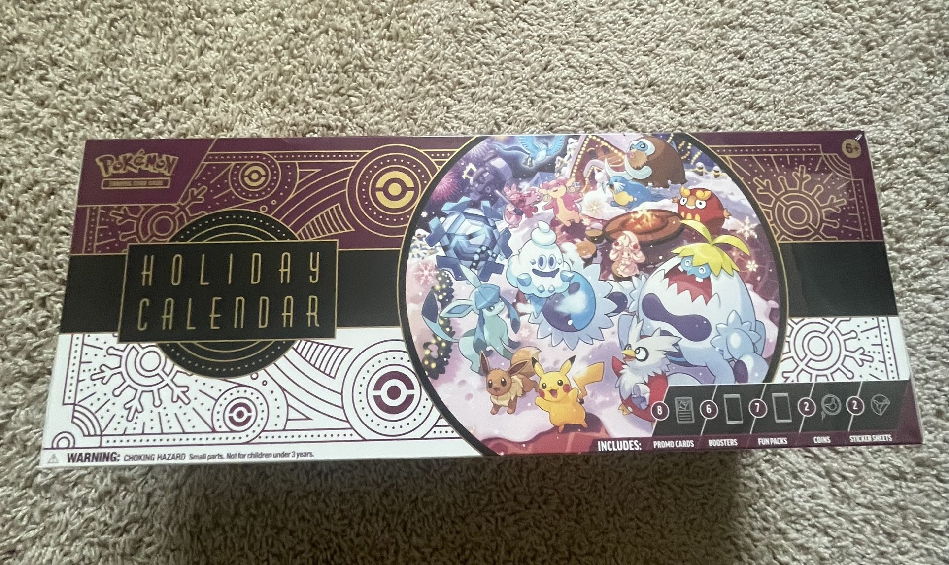 Pokemon Calendar 2025 Packs