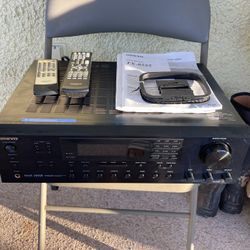 Stereo receiver With remote and Antenna 