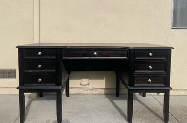 Wood desk