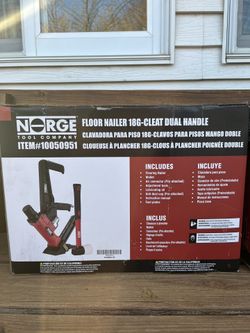 Norge 10050951 floor Nailer 18g Cleat
