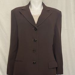 Griffith Gray Brown Jacket Women’s Size 14