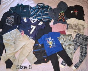 Boys size 8 clothes