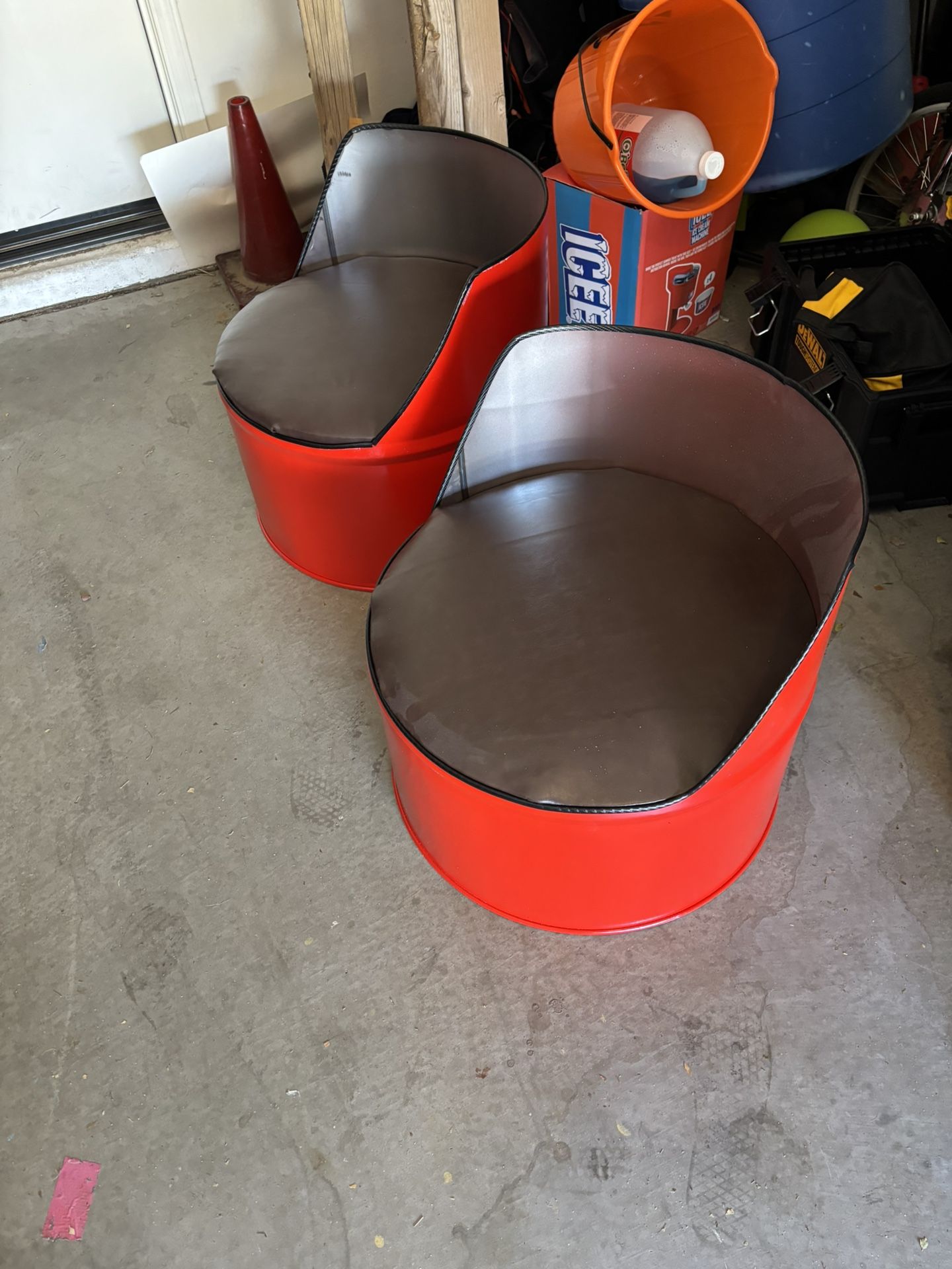 Custom Barrel Seats Set Of 2