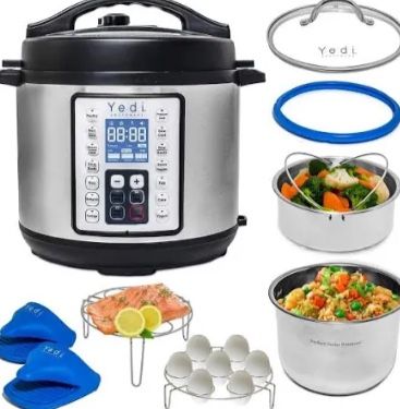 Electric Pressure Cooker: 6 Quart 9-in-1