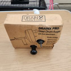 Drainx Pro Drum Auger