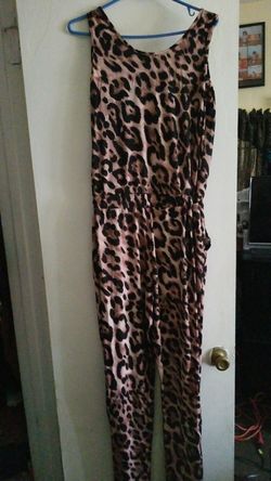 Leopard jumsuit