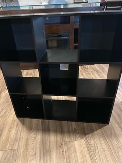 9 cube organizers black