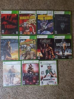 Various XBox 360 games $10 each