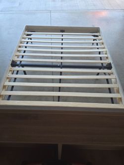 Bed frame and headboard