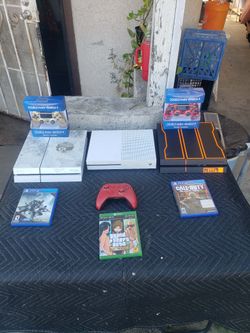Each One Has Games installed. Jailbreak 9.0 Edition 1000GB $320! Each PS4 Edition & $240! Xbox one s 1000GB with Games installed. Trade & Cash Welcome