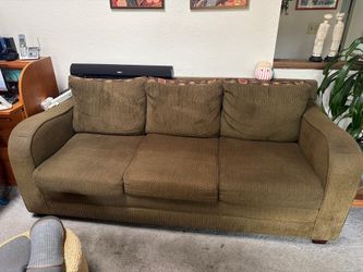 Free brown sofa  need gone asap