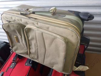 Suitcase. Medium Size With Wheels. 