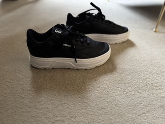Reebok Club C Platform Sneakers Womens 6.5