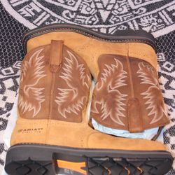 Ariat Men's Sierra Saddle Western Work Boots - Steel Toe