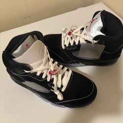 Air Jordan 5 Retro OG 'Black Metallic Reimagined Size 9.5