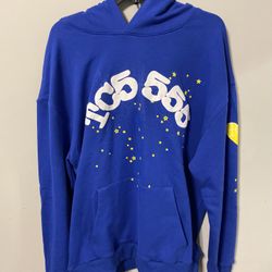 Blue Sp5der TC5 Collab Hoodie