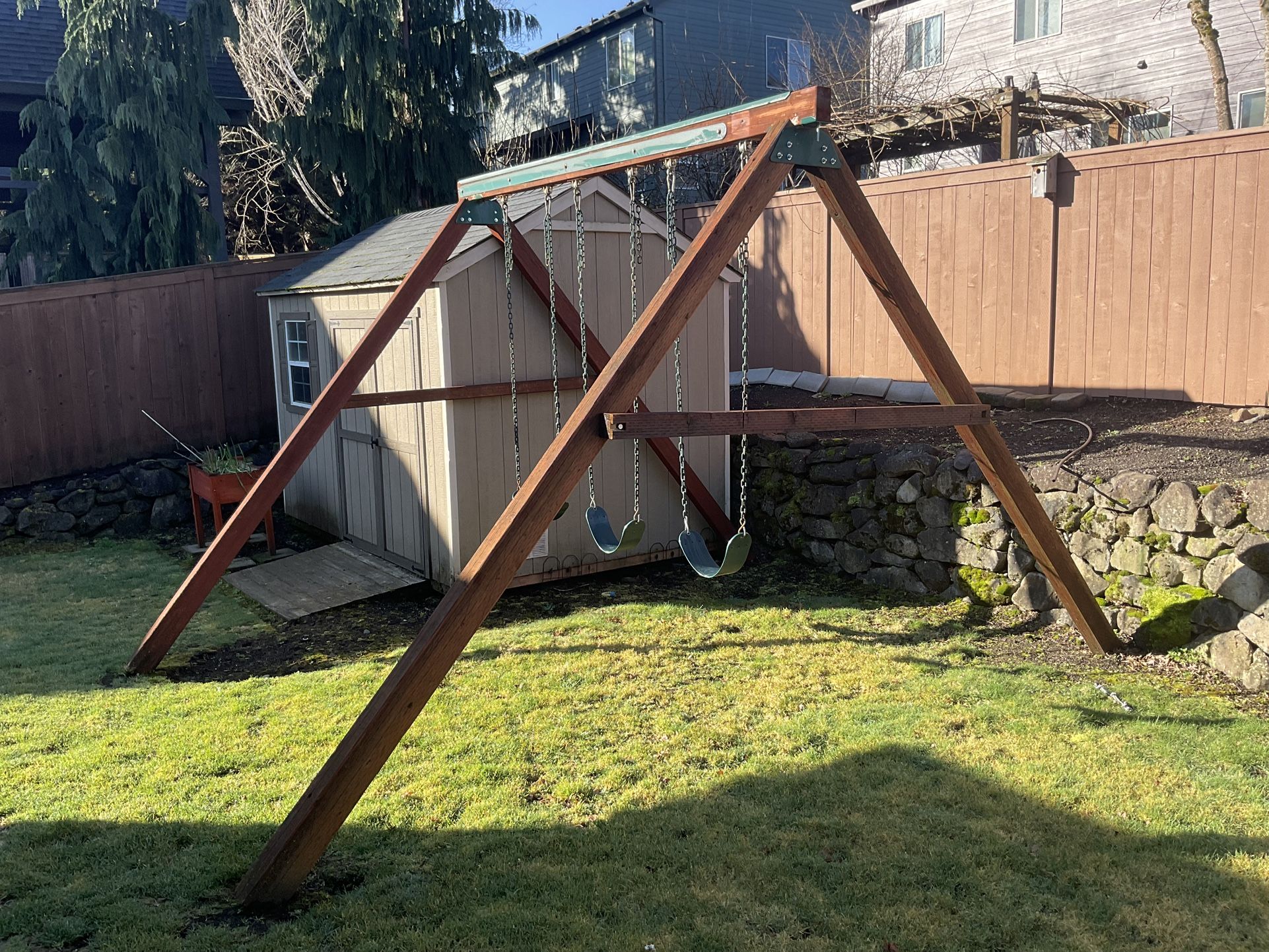 Outdoor Swing Set