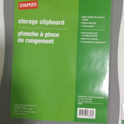 BRAND NEW - DUAL PURPOSE CLIPBOARD  $10.