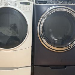 Washer and dryer