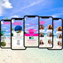 Aesthetic Digital Travel Itinerary 