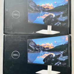 2 Brand New 24" FHD Dell Monitors