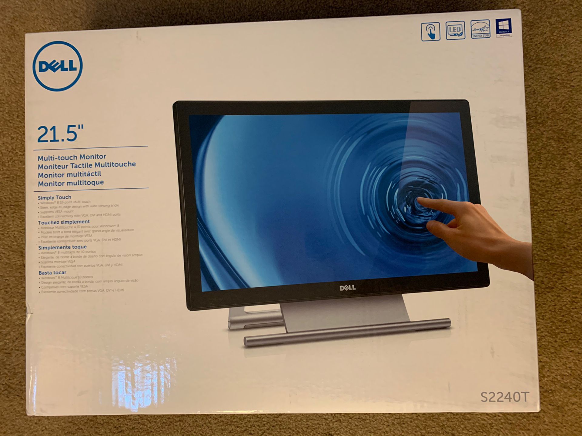 Dell Touch Screen Monitor Brand New Sealed Box