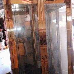 Master Craft China Cabinet Brass Fi Ish