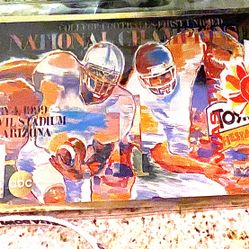 College Football's 1999 Fiesta Bowl Ticket 