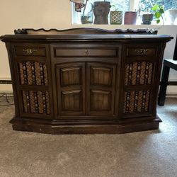 Sylvania Record/Stereo Console