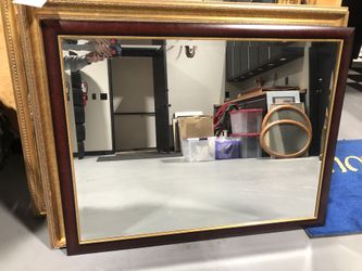 Mirror With Detailed Framing