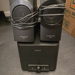 Sony Speaker PC AUX