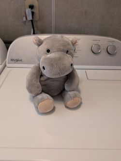 weighted hippo stuffed animal