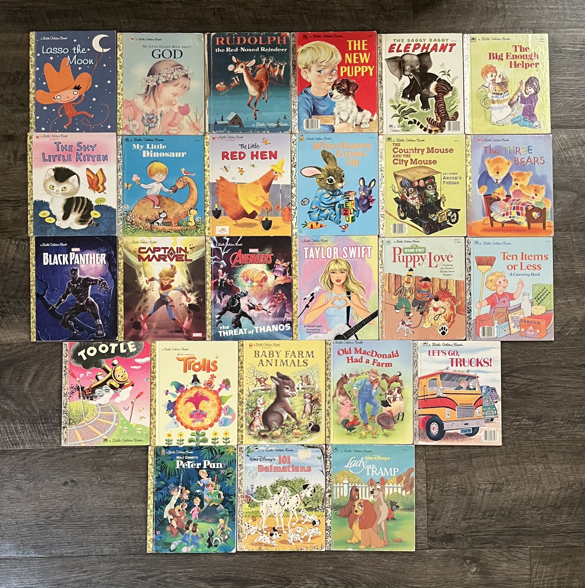 Little Golden Books ~Lot of 26 Hardcover Books~
