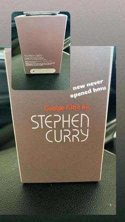 Google Fitbit Air Stephen Curry Special Edition