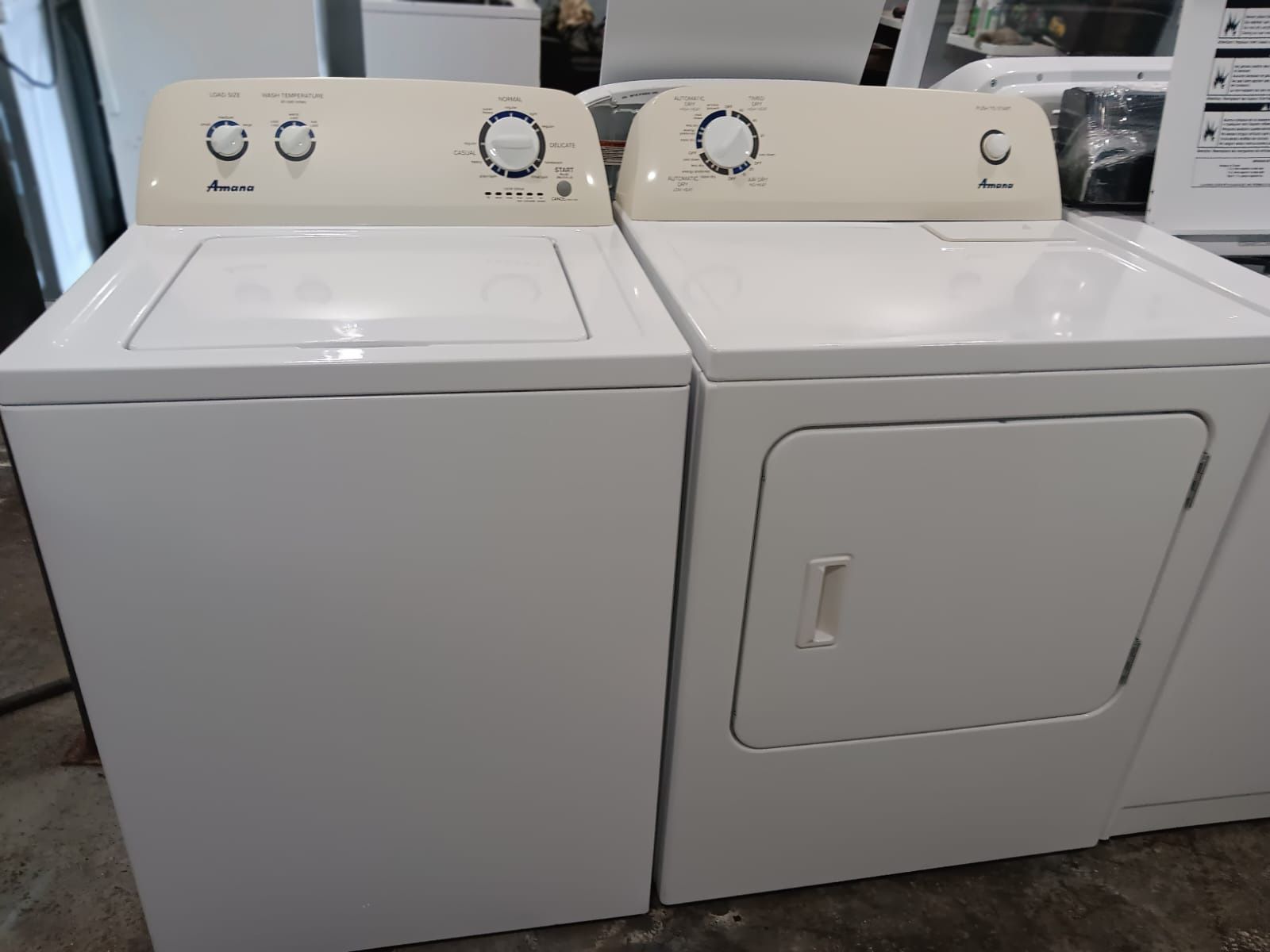 Amana Set washer And Dryer Electric