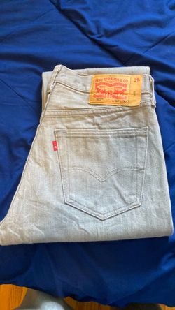 Levi 501 light gray 32x30